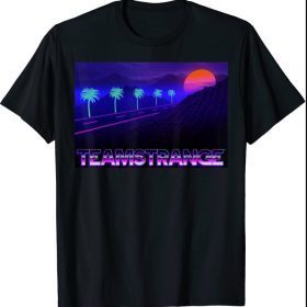 Teamstrange Retro Rad 80s Neon Highway Rocking Design T-Shirt