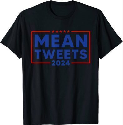 Funny Election Mean Tweets 2024 Trump 2024 Anti-Biden T-Shirt