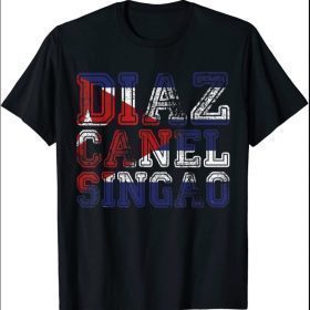 Diaz Canel Singao Cuba Flag and Fist Free Patria Cuban Pride T-Shirt