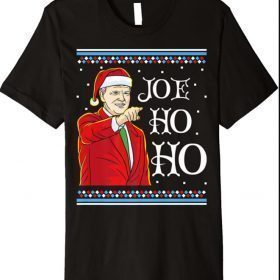 Joe Ho Ho Funny Democratic Party Joe Biden Christmas POTUS Premium T-Shirt