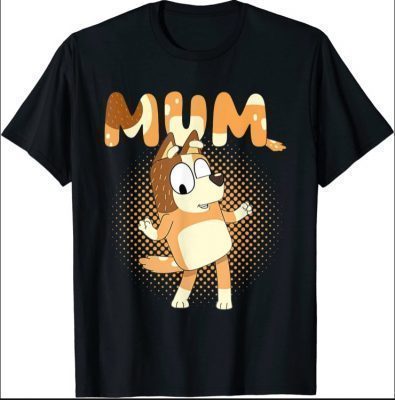 Kids Moms Dads Family-Blueys- Love Parents days T-Shirt