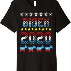 Biden 2020 Funny Democratic Party Joe Biden Christmas POTUS Premium T-Shirt
