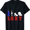 LGBT Liberty Gun Baby Trump Gift T-Shirt