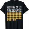 History of US Presidents, 45th clown trump, 46th Cool Biden T-Shirt