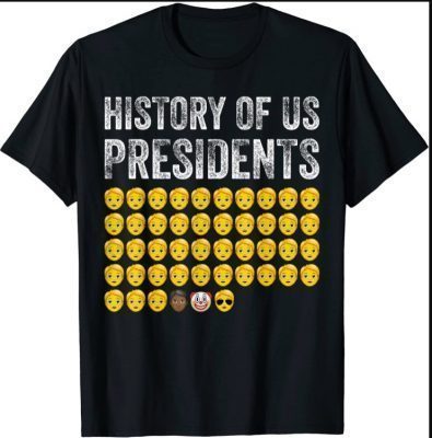 History of US Presidents, 45th clown trump, 46th Cool Biden T-Shirt