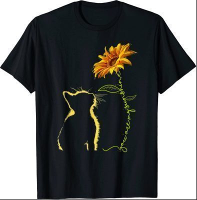 Cat T Shirt, You Are My Sunshine Shirt, Cute Cat Shirts