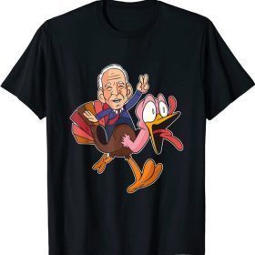 Funny Joe Biden Riding A Turkey Shirts