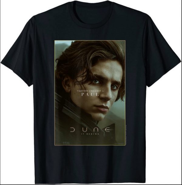 Paul Atreides (Timothee Chalamet) Dune (2021) T-Shirt