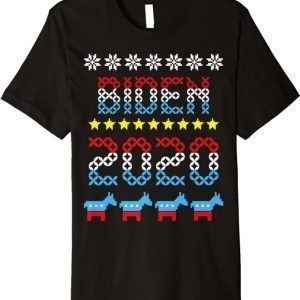 Biden 2020 Funny Democratic Party Joe Biden Christmas POTUS Premium T-Shirt