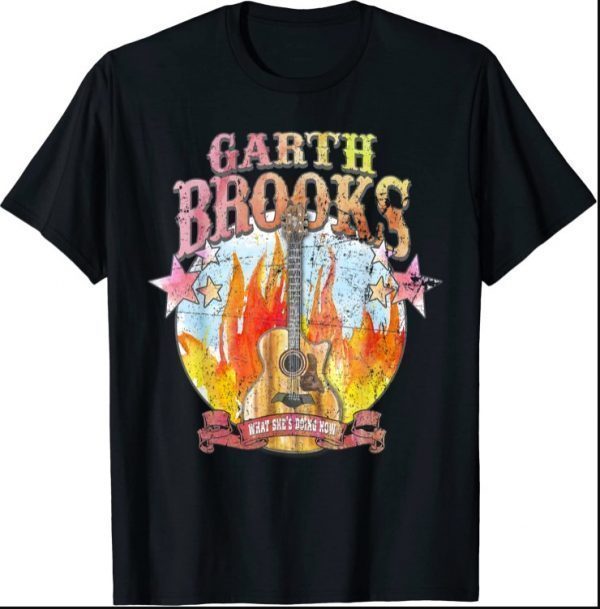 Graphic Garths Arts Brook Guitarist Legends Music For Fans tee Shirt