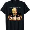 Funny Joe Biden Halloween Costume Creep Joe Vintage Horror T-Shirt