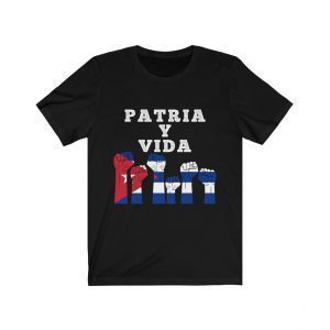 Patria Y Vida Shirt, Viva Cuba Libre Shirt, Cuba Libra Shirt, La Dictadura Perfecta Unisex T-Shirt