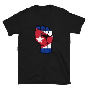 Patria Y Vida | Revolution Freedom Movement | Viva Cuba Libre | Cuba Flag Fist Shirt