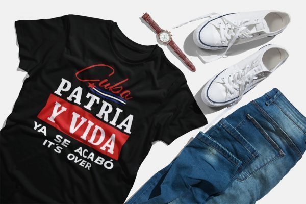 Patria Y Vida Shirt, Cuban Homeland and Life Shirt, Patria Y Vida Tshirt