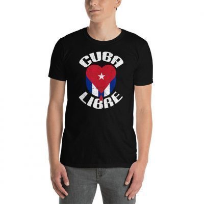 Cuba Libre Patria Y Vida Cuba Flag, Cuban Revolution, T-Shirt