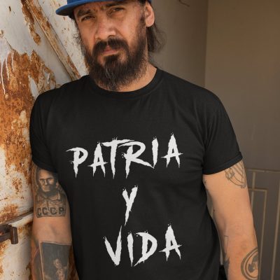 Cuba Patria y Vida #SOSCuba Short-Sleeve Unisex T-Shirt, Cuban Gifts, Cuban Flag, Gifts for Him, Gifts for Her, Graphic Tees, Cubana Shirts