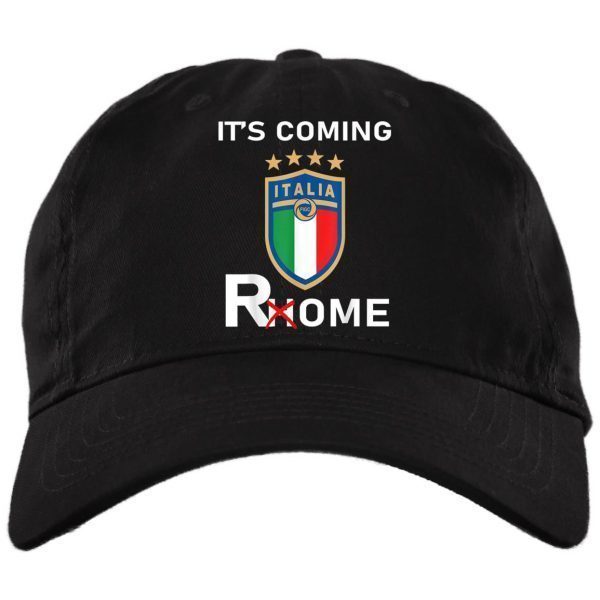 It’s Coming Rome Italia Champions Football Cap