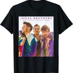 2021 Vintage Jonas Cool brothers Gift happiness 80s 90s T-Shirt