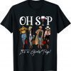 Oh Sip It's A Girls Trip Fun Wine Party Black Women Queen T-Shirt