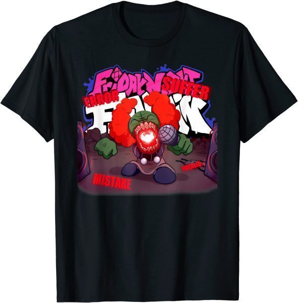 Unisex Friday Night Funkins Tricky The Clown Singing T-Shirt