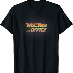 Official Back To The Office Retro 80s Inspired Post-Quarantine Design T-Shirt