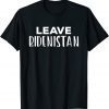 Official leave Bidenistan Joe Biden failure in Afghanistan fall 2021 T-Shirt