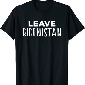 Official leave Bidenistan Joe Biden failure in Afghanistan fall 2021 T-Shirt