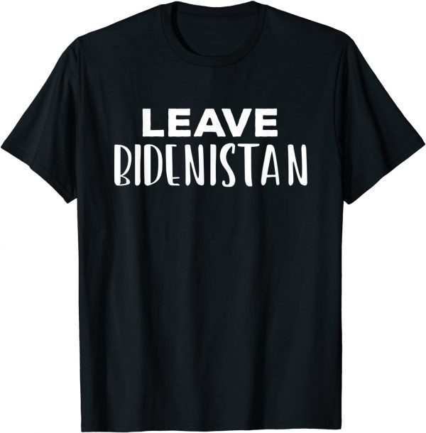 Official leave Bidenistan Joe Biden failure in Afghanistan fall 2021 T-Shirt