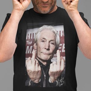 Rolling Stones Drummer Charlie Watts Shirt