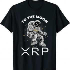 T-Shirt XRP To The Moon Ripple XRP Crypto Gifts Bitcoin HODL Coin Gift