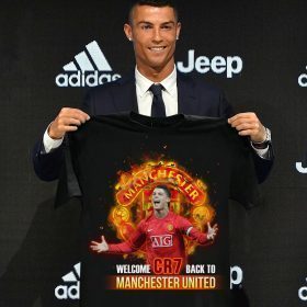 Classic Welcome CR7 Back To Manchester United Shirt TShirt