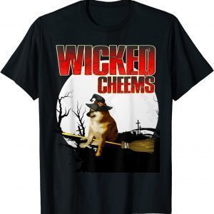 Official Halloween Wicked Cheems Doge Meme T-Shirt