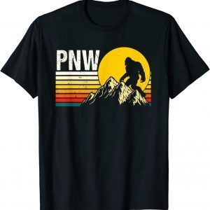 PNW, Pacific Northwest, Bigfoot, Nature, Outdoor Unisex T-Shirt
