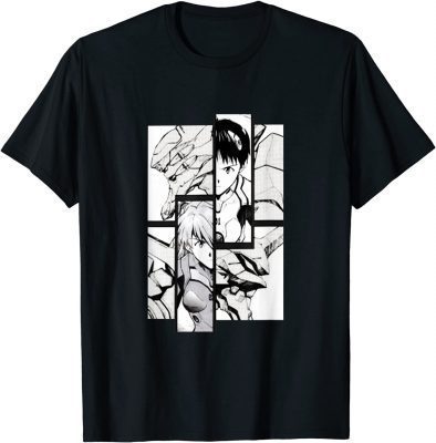 2021 Cool Girl Genesis Evangelion Anime Kawaii T-Shirt