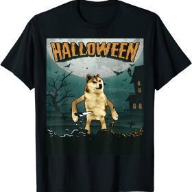 Halloween Cheems Doge Meme Unisex T-Shirt