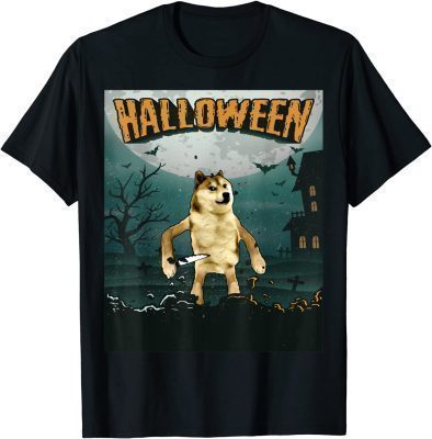 Halloween Cheems Doge Meme Unisex T-Shirt