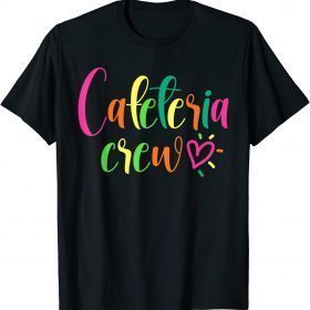 Official Cafeteria Crew School Lunch Lady Squad Worker Appreciation T-Shirt