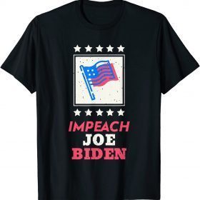 Impeach Joe Biden Arrest 46, Lock Him Up Political Humor Unisex T-Shirt