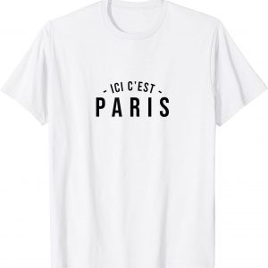 2021 ICI C'EST PARIS Tee Shirt