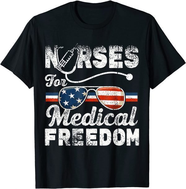 Nurses For Medical Freedom - Stop The Mandate T-Shirt