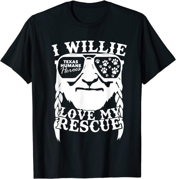 Willie Love My Rescue T-Shirt