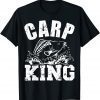 T-Shirt Carp king fishing