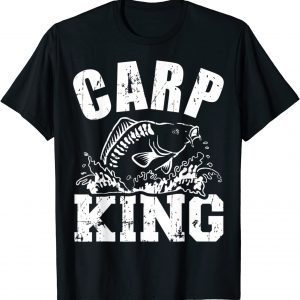 T-Shirt Carp king fishing