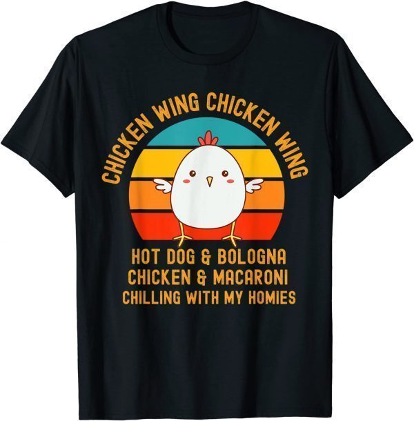 Chicken Wing Chicken Wing Hot Dog And Bologna Toddler 5T T-Shirt