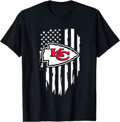 Kansas City Jersey Football Shirt Chief Flag Usa for men T-Shirt
