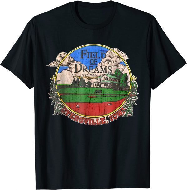 If You Build It They Will Come Field of Dreams Art T-Shirt
