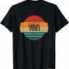 Official Mens Van Name Retro Vintage Sunset Limited Edition T-Shirt