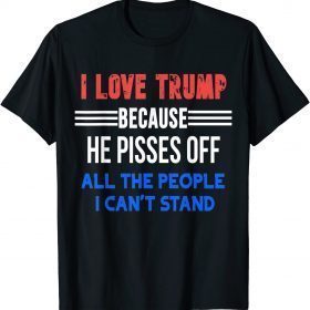 republicans voter love trump and anti joe biden T-Shirt