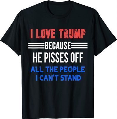 republicans voter love trump and anti joe biden T-Shirt