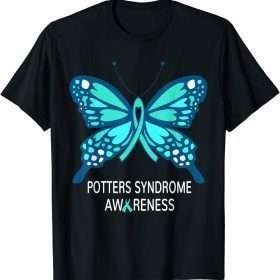 OFFICIAL POTTERS SYNDROME AWARENESS BUTTERFLY T-Shirt